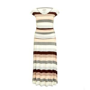 Torrid Super Soft Knits Maxi Jersey Shirred Dress Size 3